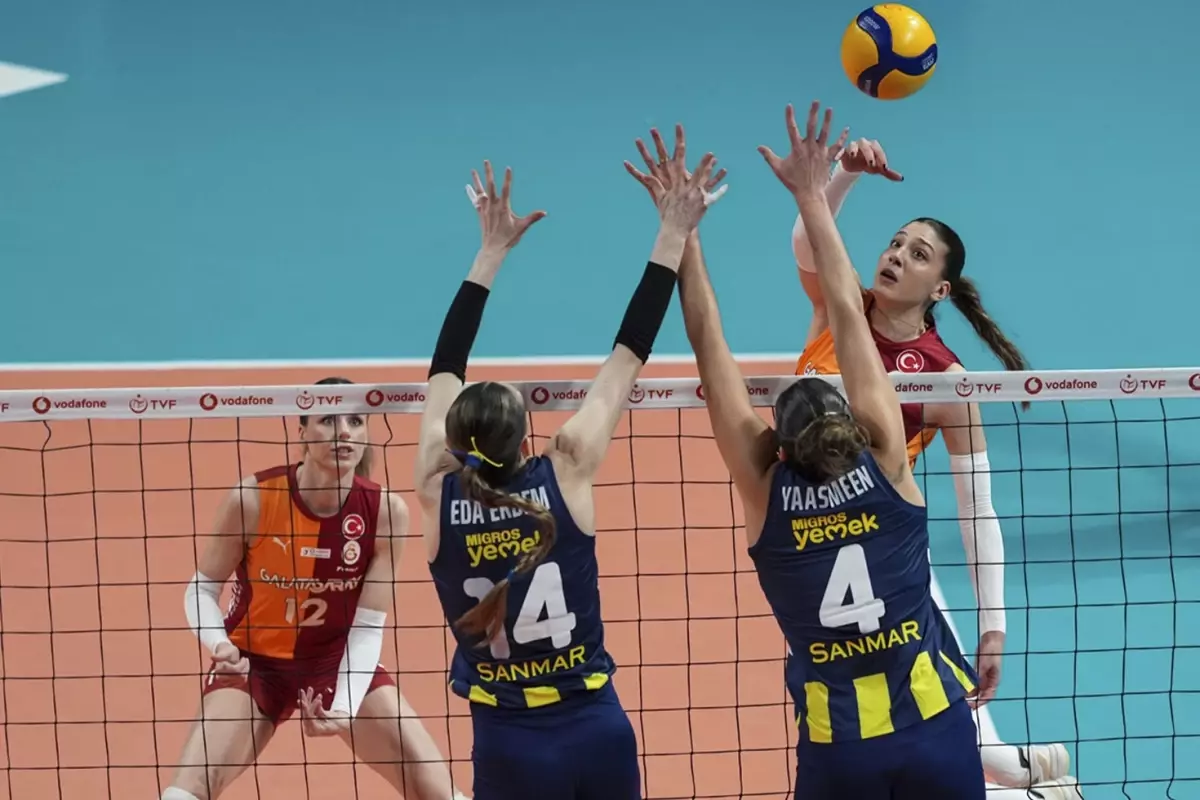 Fenerbahçe Medicana, Sultanlar Ligi’nde Galatasaray Daikin’i 3-0 Yendi