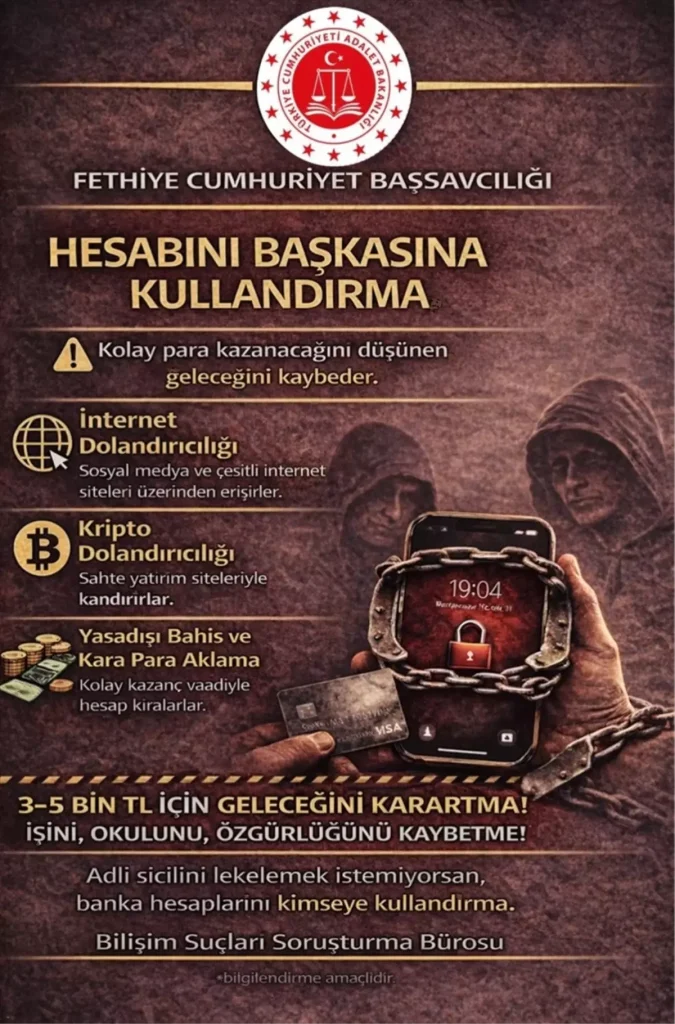 Fethiye’de Öğrencilere Dolandırıcılık Bilgilendirmesi