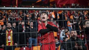 Galatasaray taraftarından Juventus maçında büyük destek