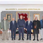 Gazeteciler Cemiyeti, Jandarma Komutanı Özer’i Ziyaret Etti