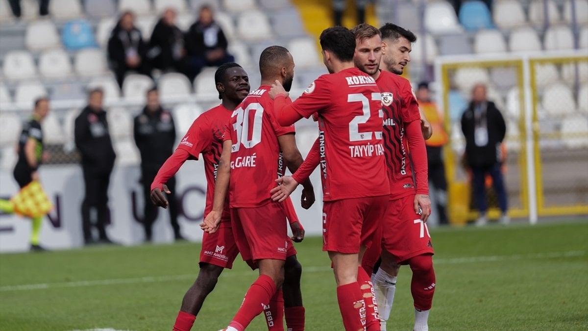 Gaziantep FK, Ankara Keçiörengücü’ne 5 attı