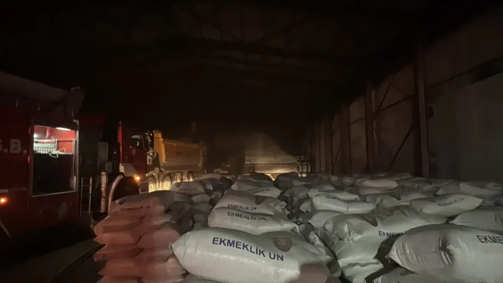 Gaziantep’te Fabrika Yangını