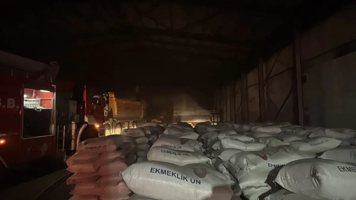 Gaziantep’te Fabrika Yangını