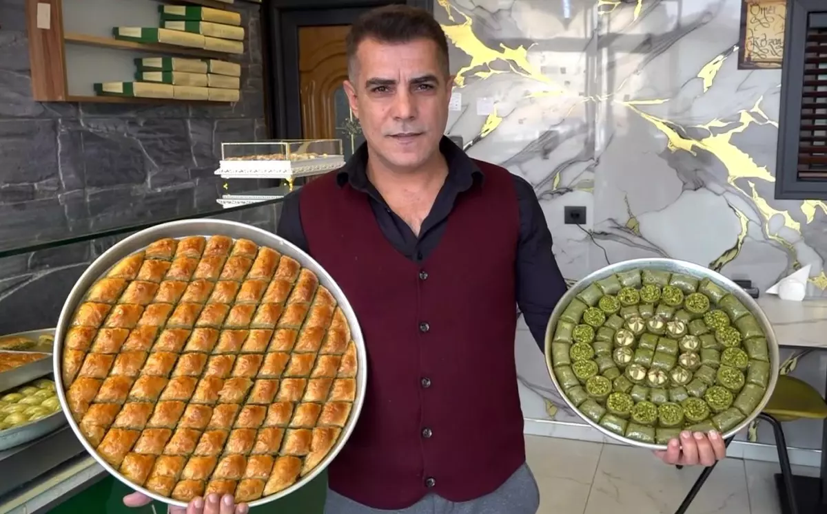 Gaziantep’te Ramazan İçin Baklava Talepleri Artıyor