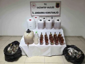 Gaziantep’te Sahte Alkol Operasyonu
