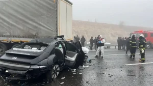 Gaziantep’te Zincirleme Kaza: 2 Ölü, 10 Yaralı