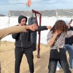 Gazze’de çadır kentte ring kurdular: Filistinli kızlar boksta şampiyonluk hayali kuruyor