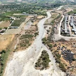 Gediz Nehri Yağışlarla Canlandı