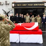 Hakkari’de rahatsızlanan ve kaldırıldığı hastanede şehit olan asker için tören düzenlendi