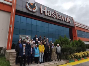 HasTavuk, Kansaslı Tarım Heyetini Ağırladı