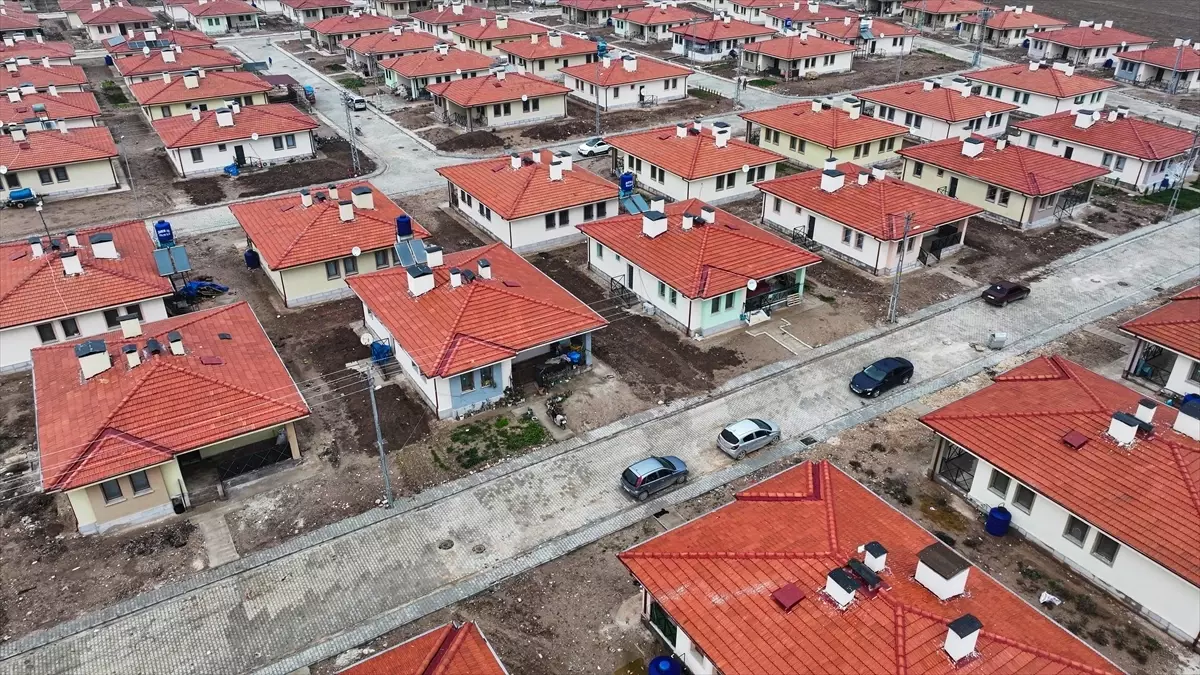 Hatay’da Kırsal Uydu Kenti Açıldı