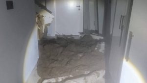 Hatay’da sağanak sonrası heyelan