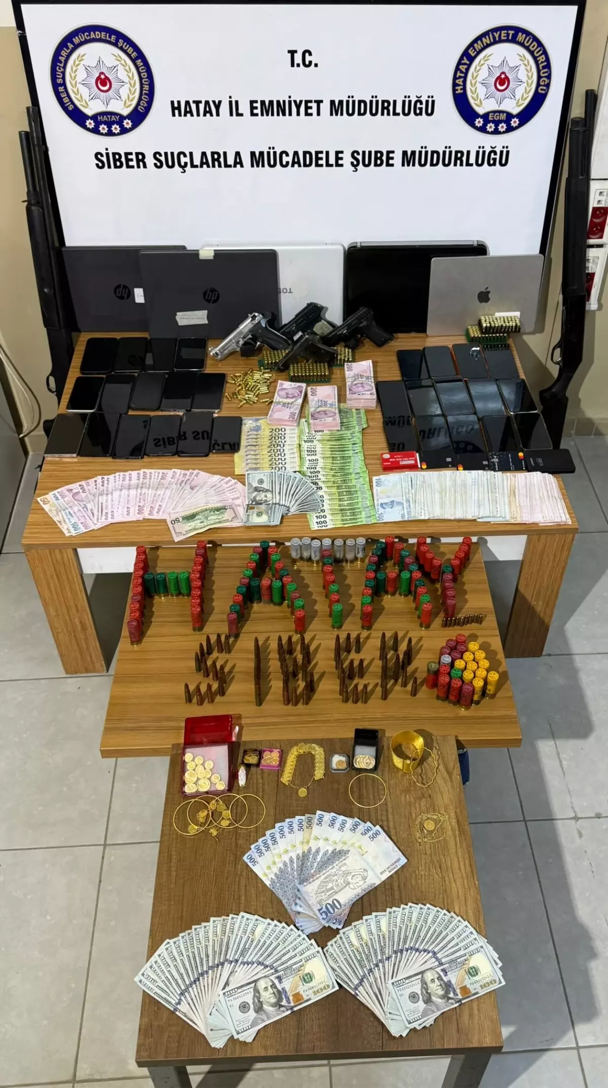 Hatay’da Yasa Dışı Bahis Operasyonu