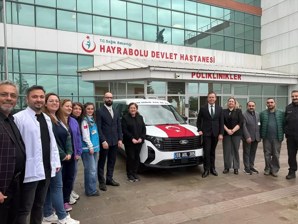 Hayrabolu’ya Araç Bağışı