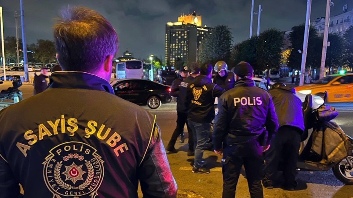 ‘Huzur İstanbul’ uygulamasında bin 109 şüpheli gözaltına alındı