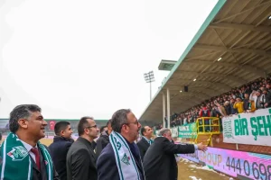 Iğdır FK’nin yeni stadının açılışı gerçekleştirildi