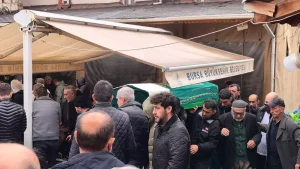 İnegöl’de Cenaze Töreni