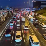 İstanbul’da akşam saatlerinde trafik yoğunluğu yüzde 87’ye çıktı