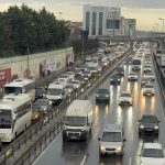 İstanbul’da trafik yoğunluğu yüzde 90’a kadar çıktı