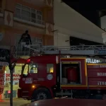 İtfaiye Mahsur Kalan Kediyi Kurtardı