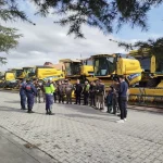 Jandarmadan Biçerdöver Sürücülerine Eğitim