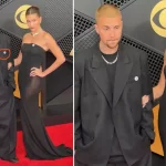 Justin ve Hailey Bieber, Grammy töreninde “ICE OUT” rozetleriyle mesaj verdi