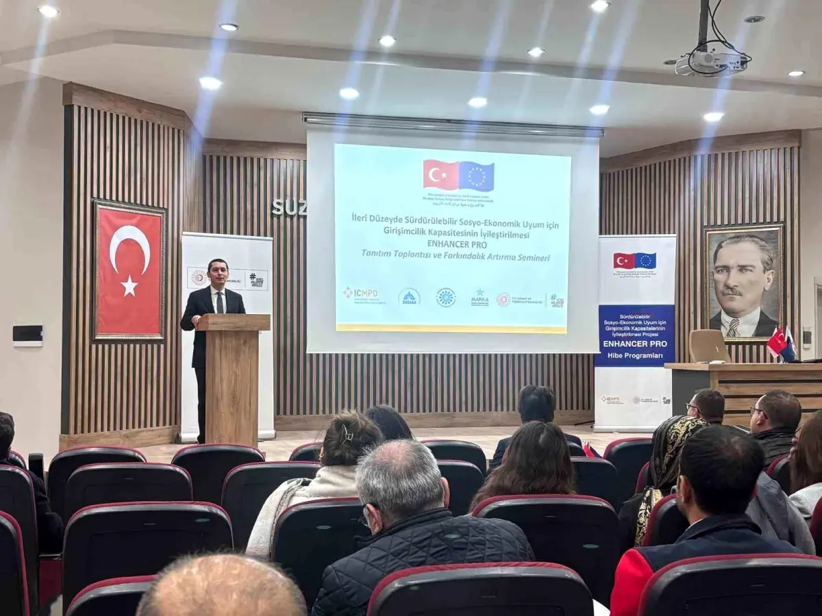 Kahramanmaraş’ta Hibe Programı Toplantısı