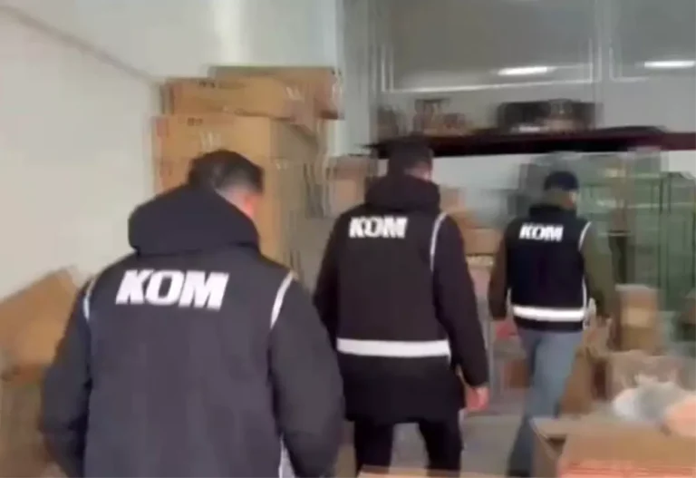 Kahramanmaraş’ta Kaçak Telefon Operasyonu