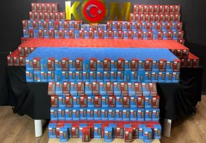 Kahramanmaraş’ta Kaçak Telefon Operasyonu
