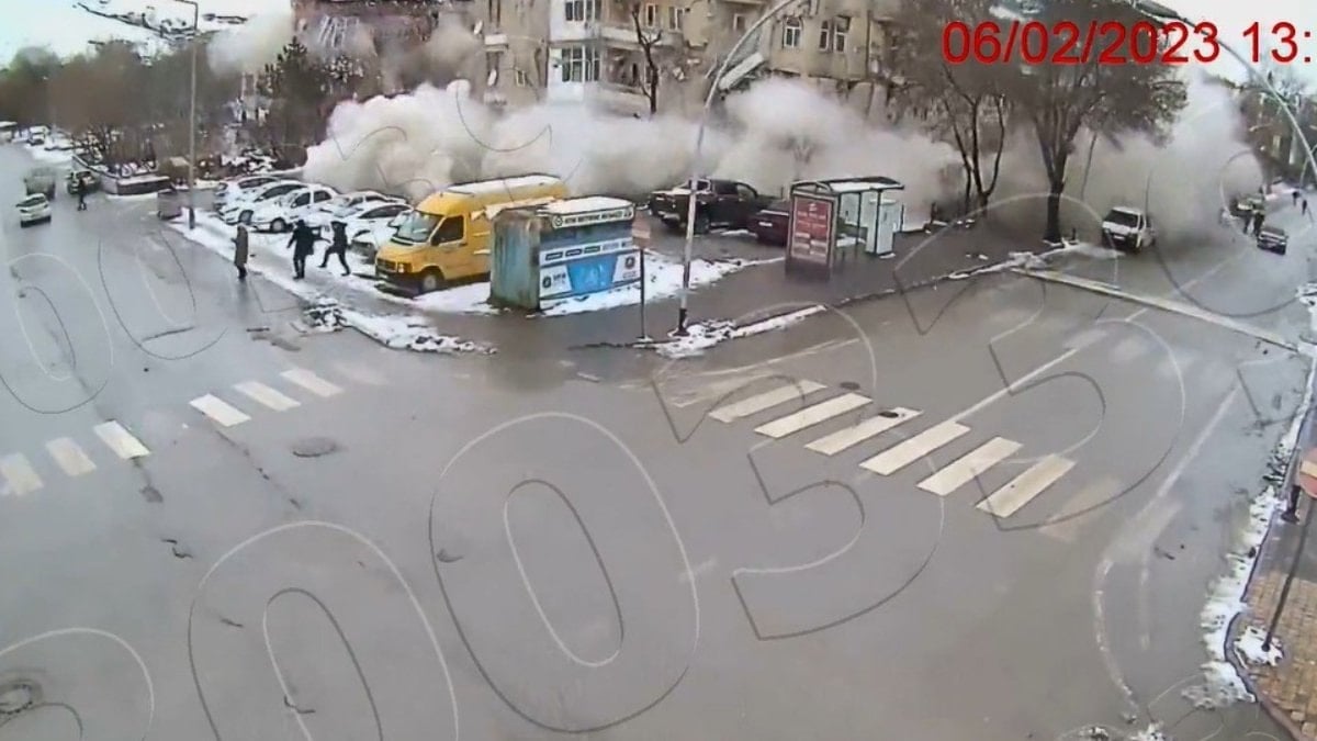 Kahramanmaraş’ta yaşanan asrın felaketine ilişkin yeni görüntüler ortaya çıktı