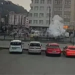 Kamyon Tüpü Patladı, Otobüse Düştü