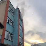 Karabük’te Apartman Yangını