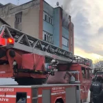 Karabük’te Apartman Yangını