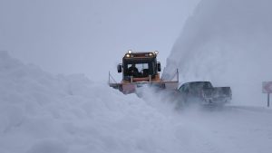 Kars’ta kar yağışı etkisini sürdürüyor