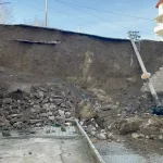 Kastamonu’da İstinat Duvarı Çöktü
