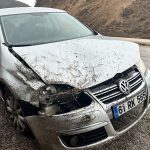 Kastamonu’da kayak merkezine gitmek için çıktığı yolda kaza yapan ailede 3 kişi yaralandı