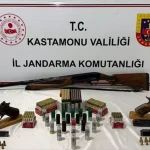 Kastamonu’da Silah Kaçakçılığı Operasyonu