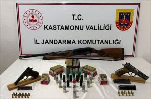 Kastamonu’da Silah Kaçakçılığı Operasyonu