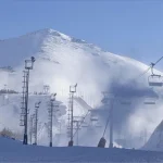 Kayak merkezlerinde en fazla kar kalınlığı 211 santimetreyle Palandöken’de ölçüldü