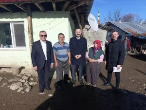 Kaymakam Ayvat’tan İhtiyaç Sahiplerine Ziyaret