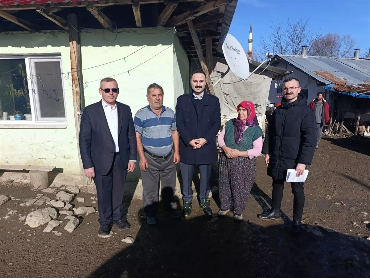 Kaymakam Ayvat’tan İhtiyaç Sahiplerine Ziyaret