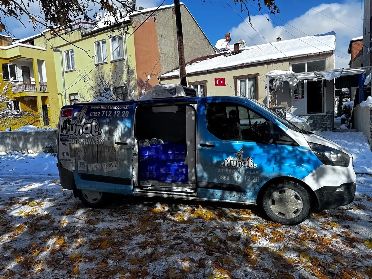 Kayseri’de Süt Yardımı Projesi