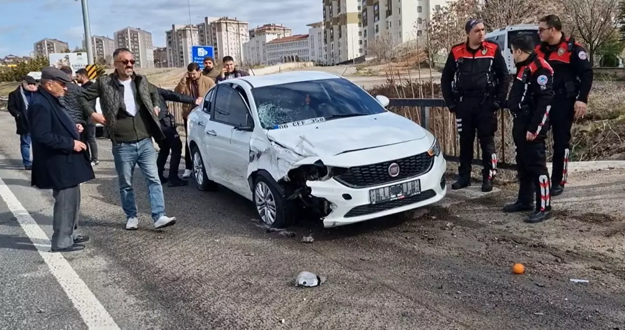 Kırıkkale’de Trafik Kazası: 2 Yaralı