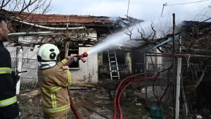 Kırıkkale’de Yangın: 1 Ağır Yaralı