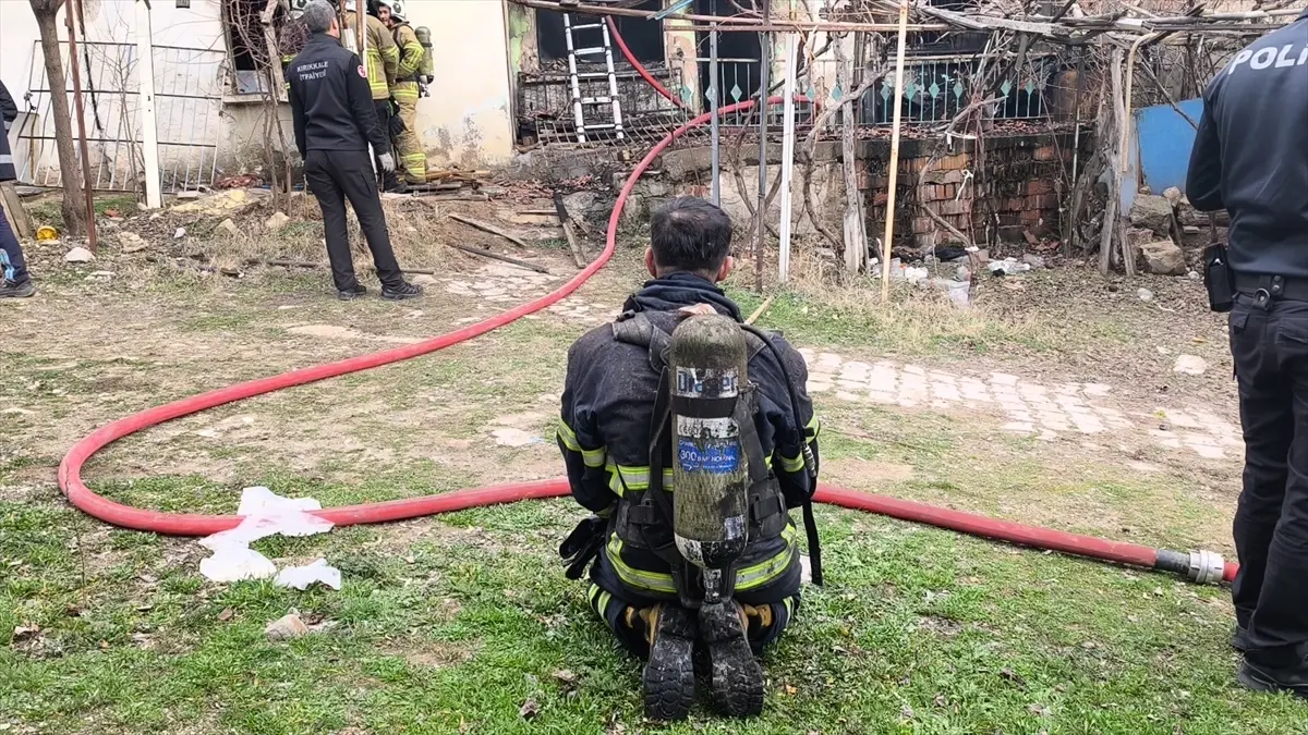 Kırıkkale’de Yangın: Bir Kişi Ağır Yaralı