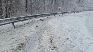 Kırklareli’de Buzlanma Kazalara Neden Oldu