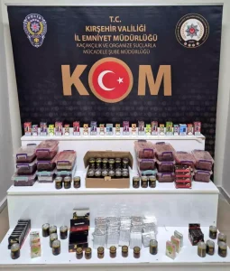 Kırşehir’de Kaçakçılık Operasyonu