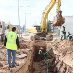 Kızıltepe’de Atıksu Hattı Çalışmaları Başladı