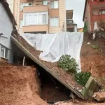 Kocaeli’de İstinat Duvarı Çöktü