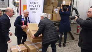 Kocaeli’den Gazze’ye Yardım TIR’ları Uğurlandı
